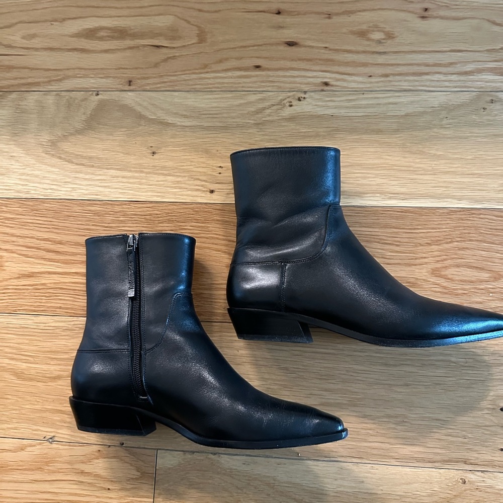 Black Leather Boots